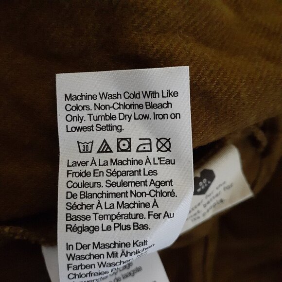 Madewell Women's Olive Green Flannel Lucie Mini Dress XS - Picture 10 of 16